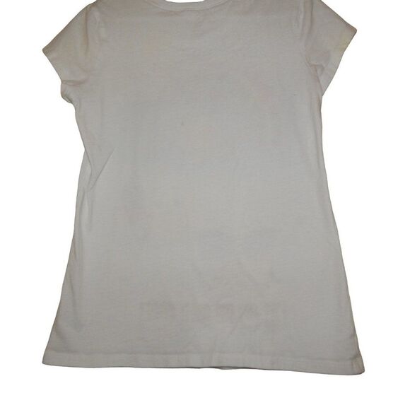 CHILDREN'S PLACE girl's medium 7/8 beach island time emoji graphic t-shirt - Picture 8 of 9